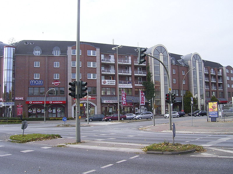 Einkaufszentrum ZEBRA an der Bramfelder Chaussee in Hamburg-Bramfeld