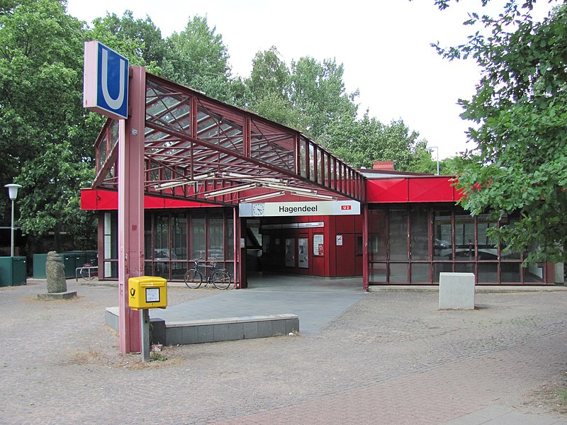 U-Bahnhof Hagendeel (Hamburg-Lokstedt)