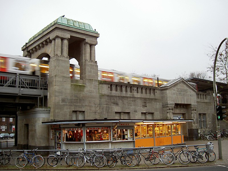 U-Bahn Kellinghusenstrasse in Hamburg-Eppendorf