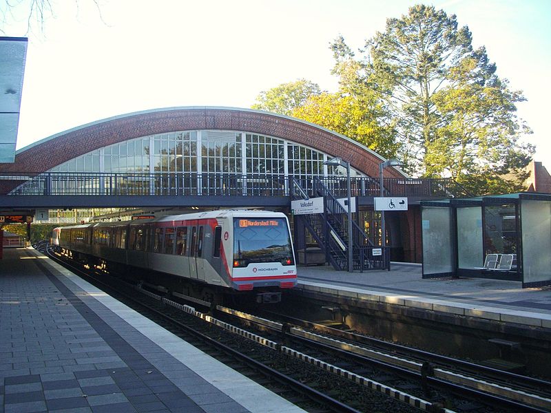 U-Bahnhof Volksdorf in Hamburg-Volksdorf