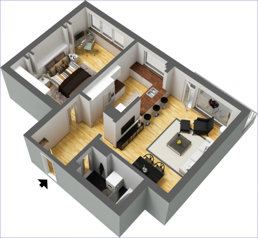 3D Grundriss
