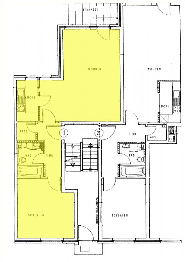 Grundriss Whg.1